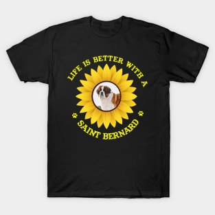 Saint Bernard Lovers T-Shirt